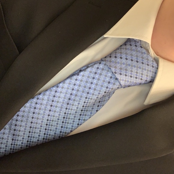 Calvin Klein Blue Tie NWT - Picture 1 of 7